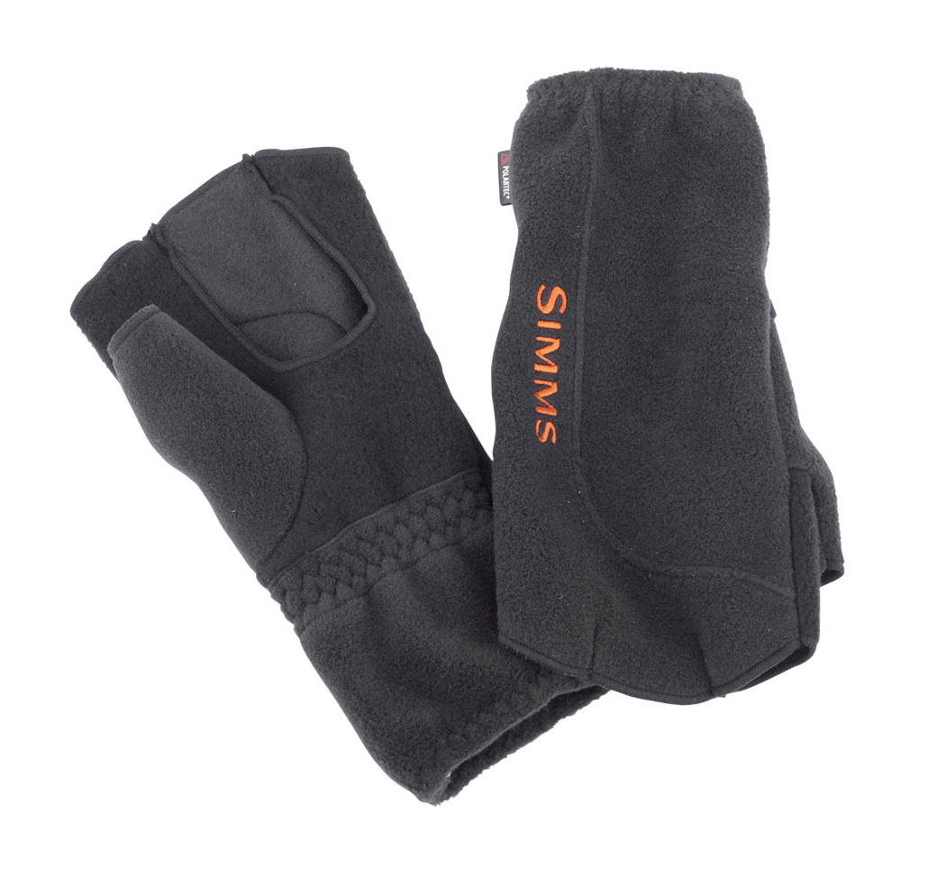 Fly Fishing Gloves Simms Headwaters No Finger Glove Black