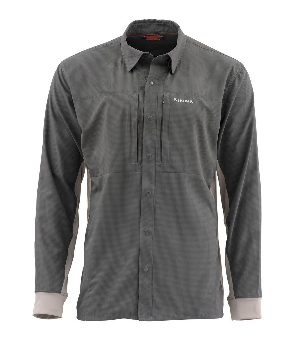 Fishing Shirt Simms Intruder BiComp Slate