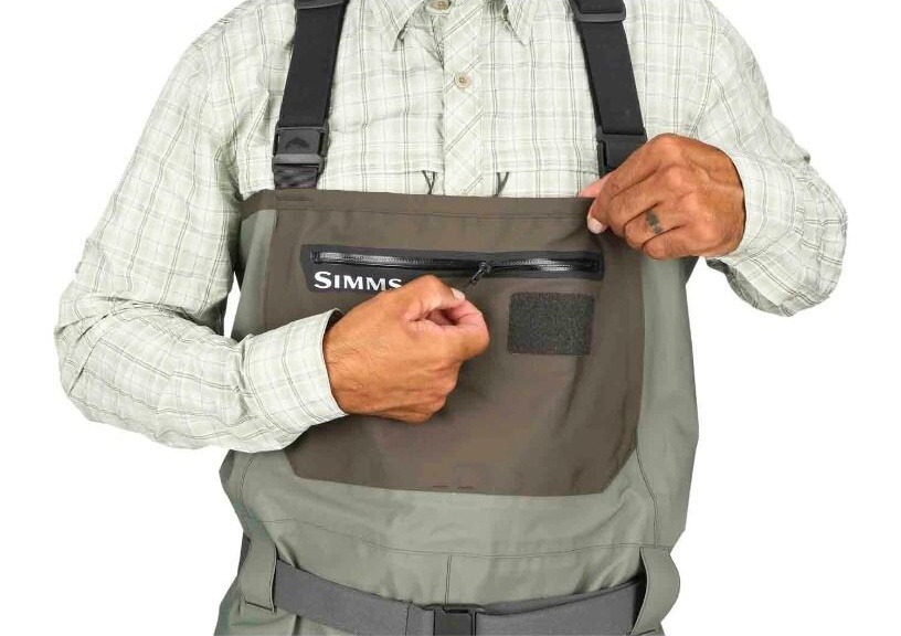 Fishing Waders Simms Freestone Stockingfoot Dark Gunmetal