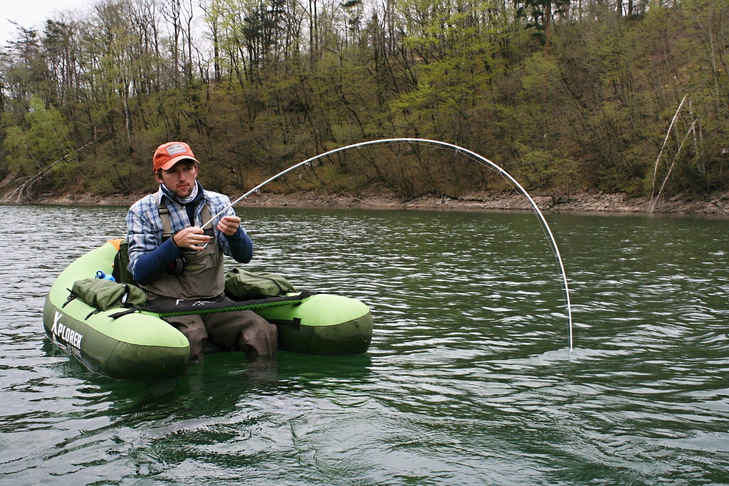 Fly Fishing From A Belly-Boat, Float Tube