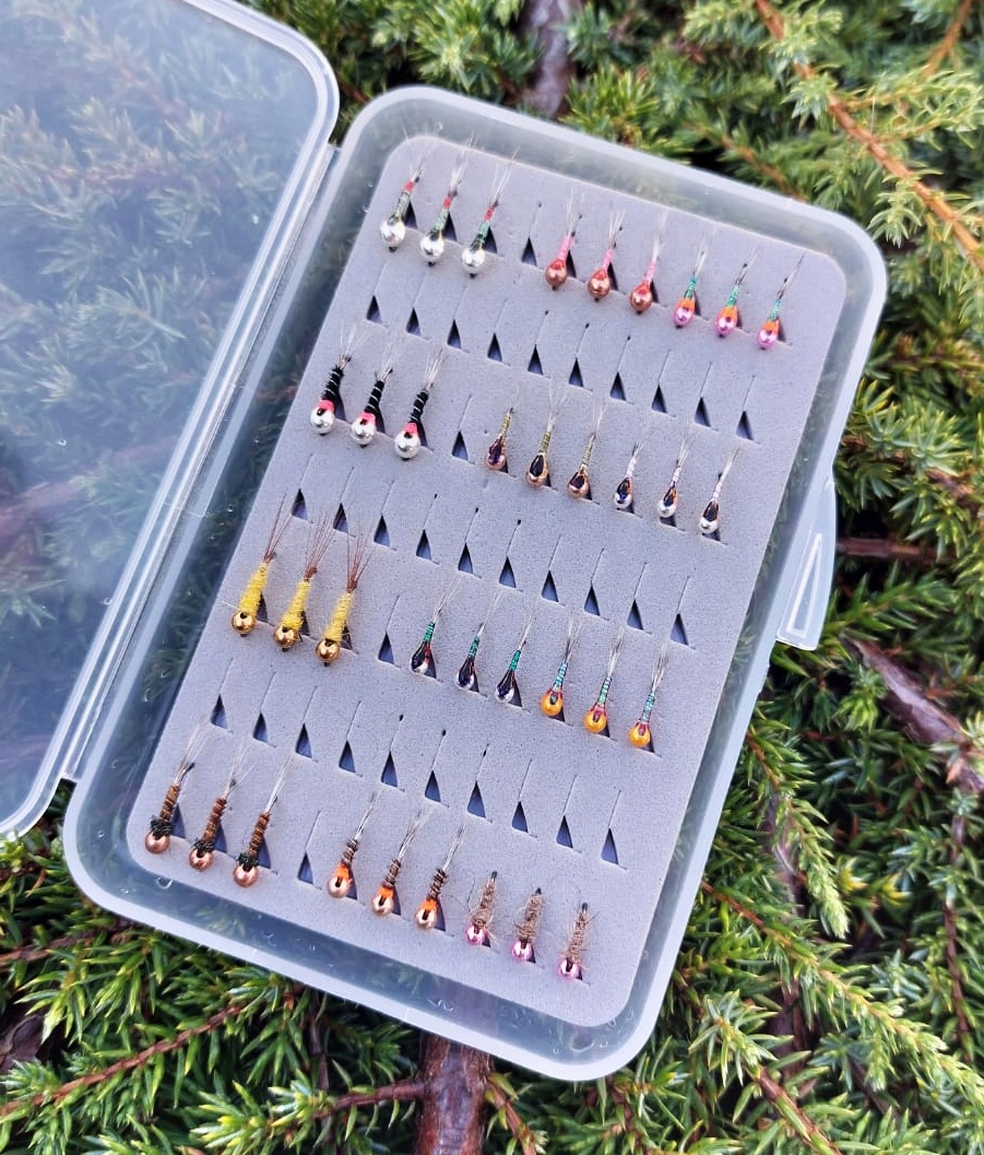 TOP River Perdigones & Slim Tungsten Nymphs - Fly Selection