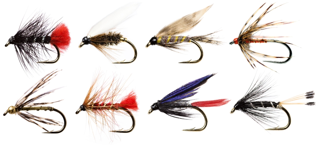 Black Zulu River Lake Fly Fishing Dry Trout Flies Rainbow Brown Trout Grayling