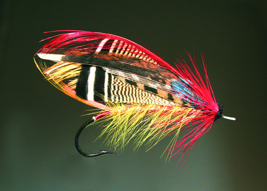 Antique salmon flies clearance