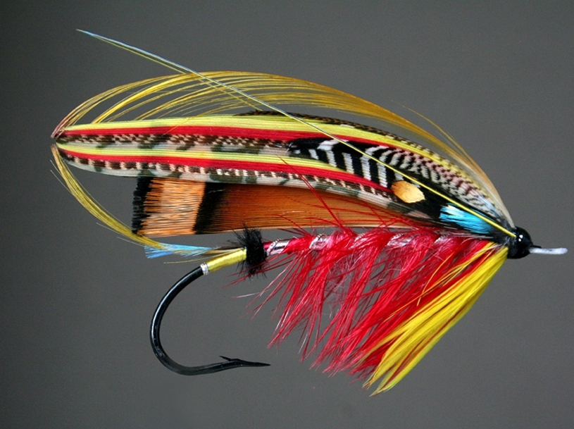 Antique salmon flies clearance