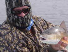 Hot fishing, cold temps