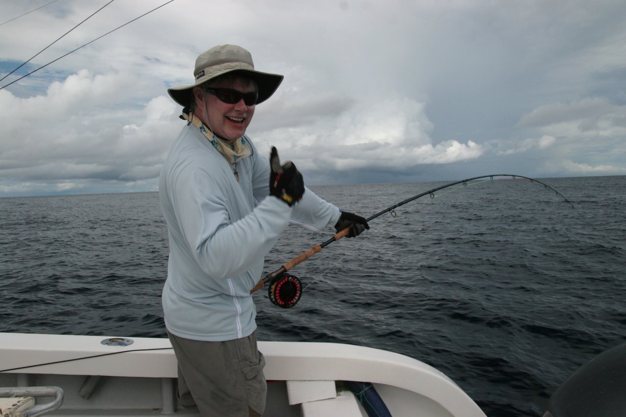 Danny Kline on a stripey