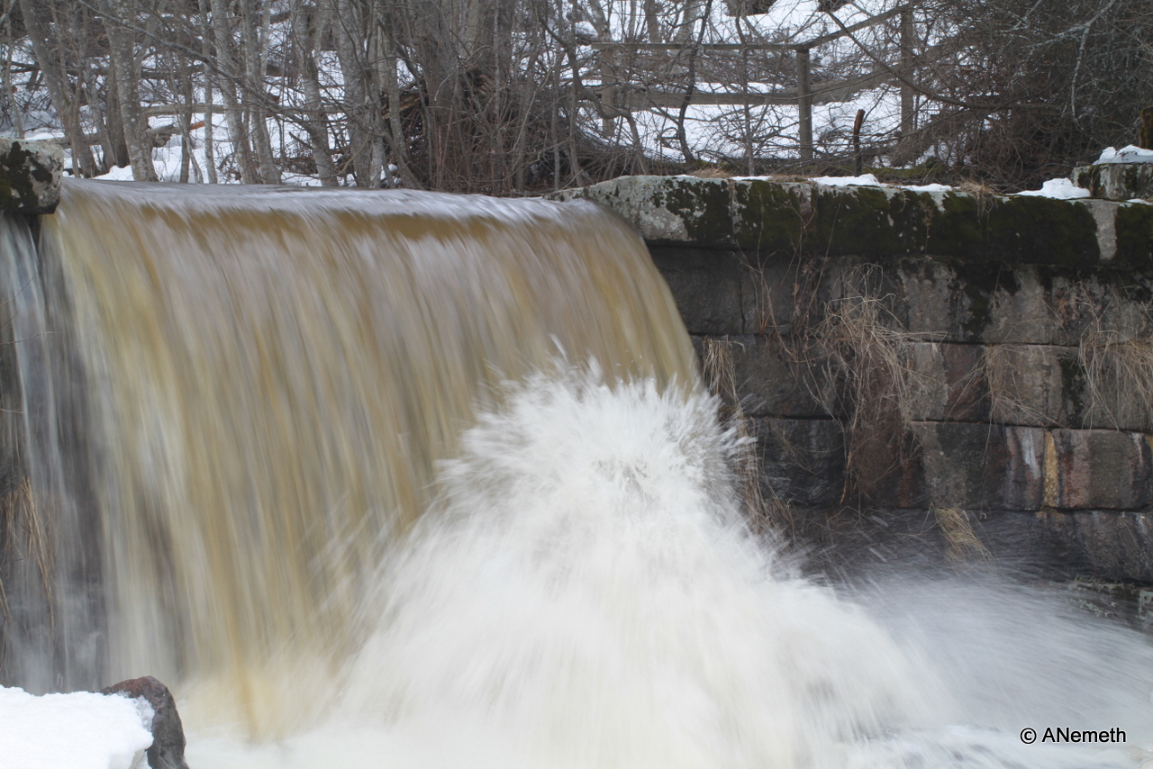 Flooding Vantaa river