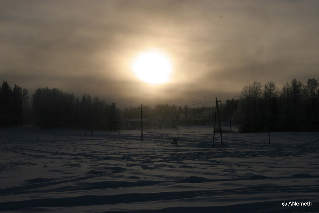 Naturally diffused sun