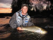 Finnish evening with nice brown...