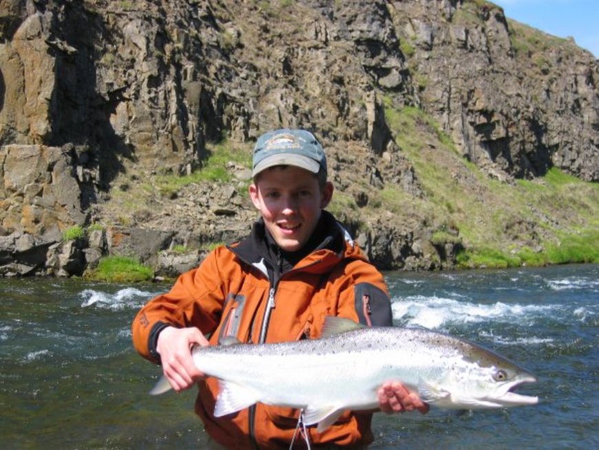 Fresh fish caught in the top part of the river