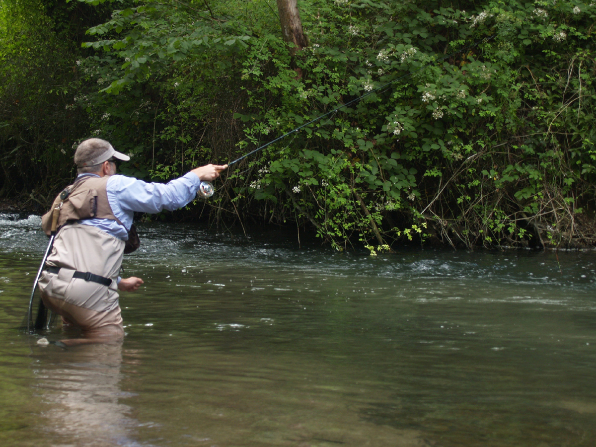 Low position needed for shallow waters