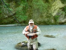 Selecting the right fly - Baca river