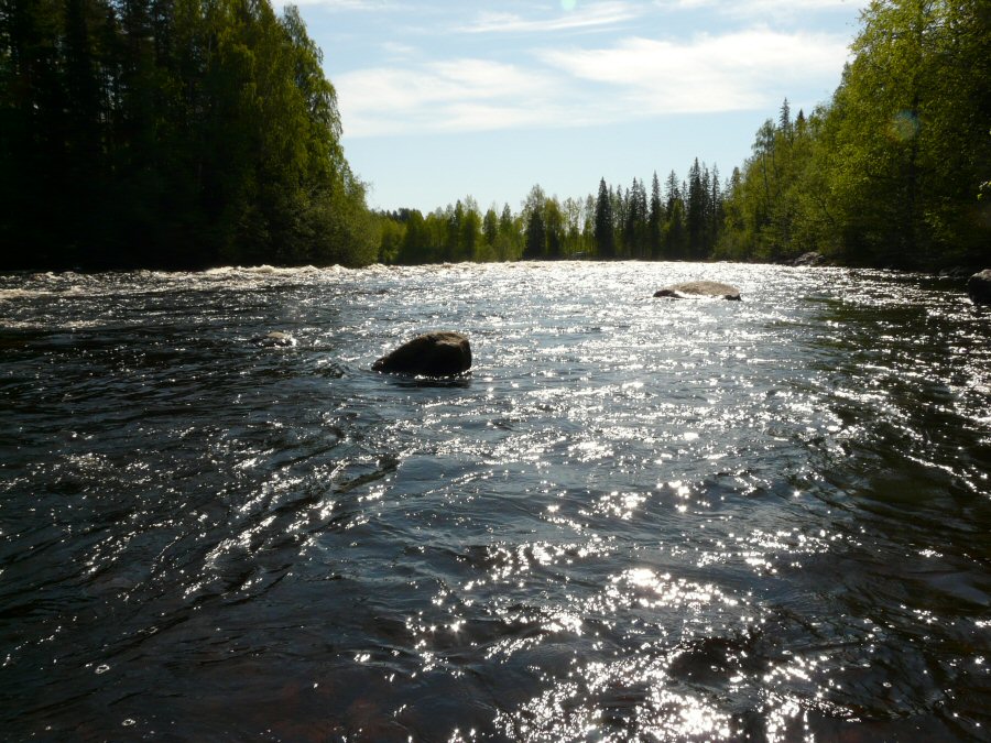 Byske, The Bend, Treholmsforsen, Sweden