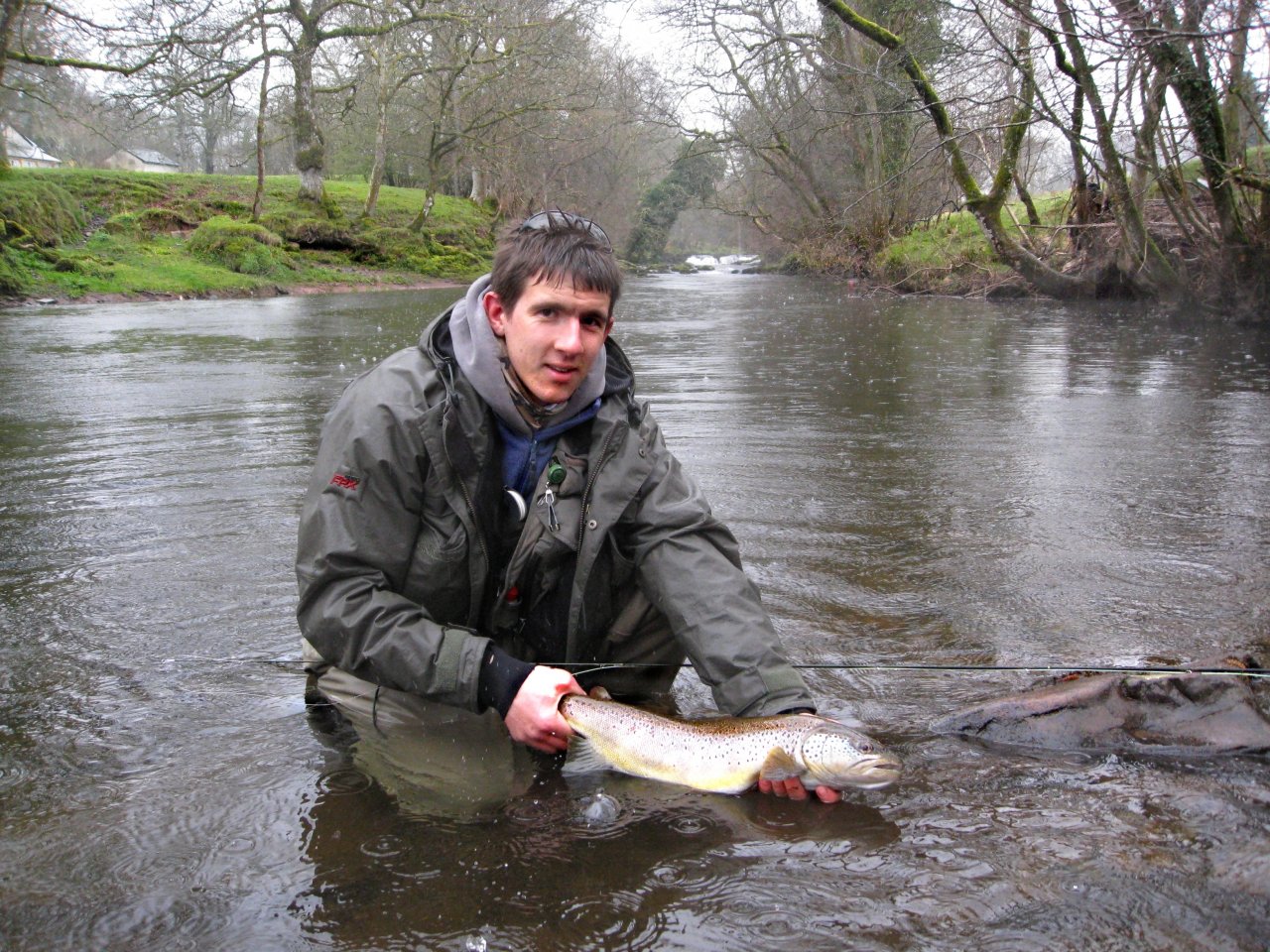Stunning Usk Brown Trout Usk (4lb8oz - returned)