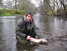 Stunning Usk Brown Trout Usk (4lb8oz - returned)