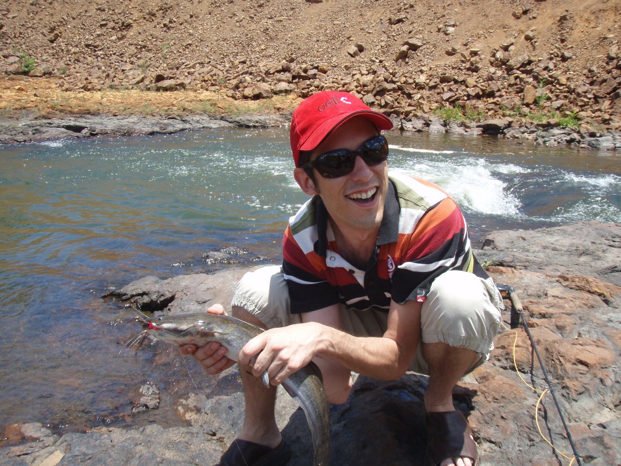 Small clean streams can provide excellent opportunities to target a specific fish.