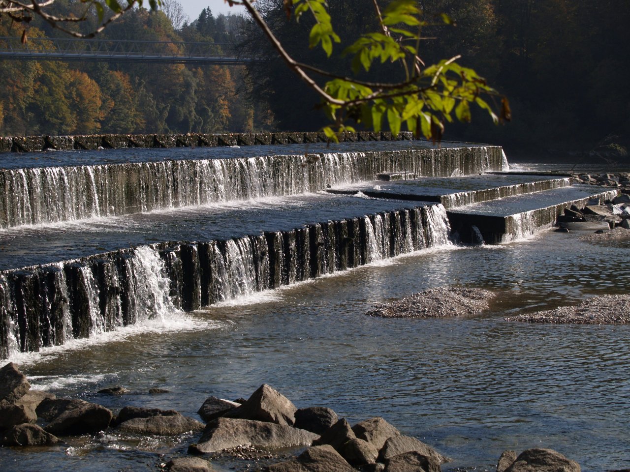 Gmundner Traun in Steyrerm�hl 