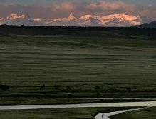 Sunset and the typical evening mood