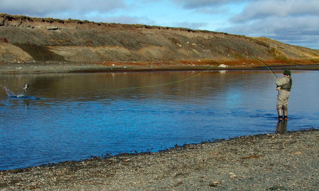 This seriously bended rod indicates the adrenaline that pumps through your veins