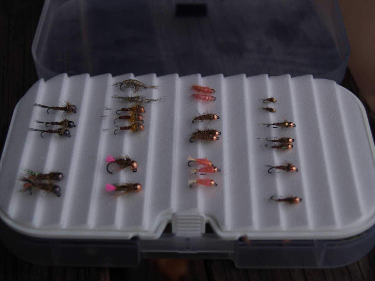 Tested tungsten nymphs
