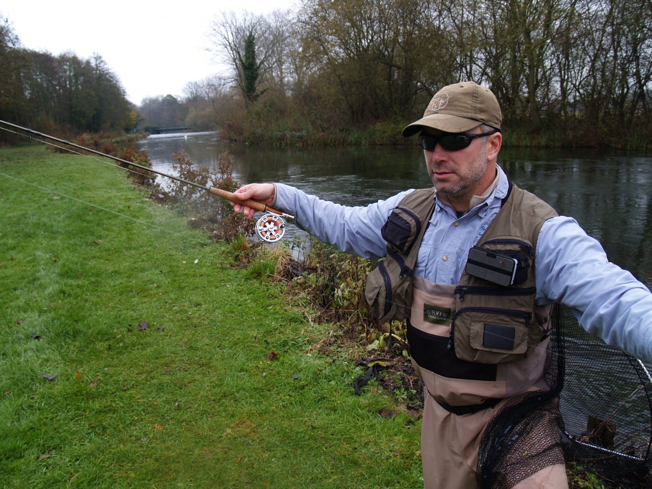 Getting ready for fishing