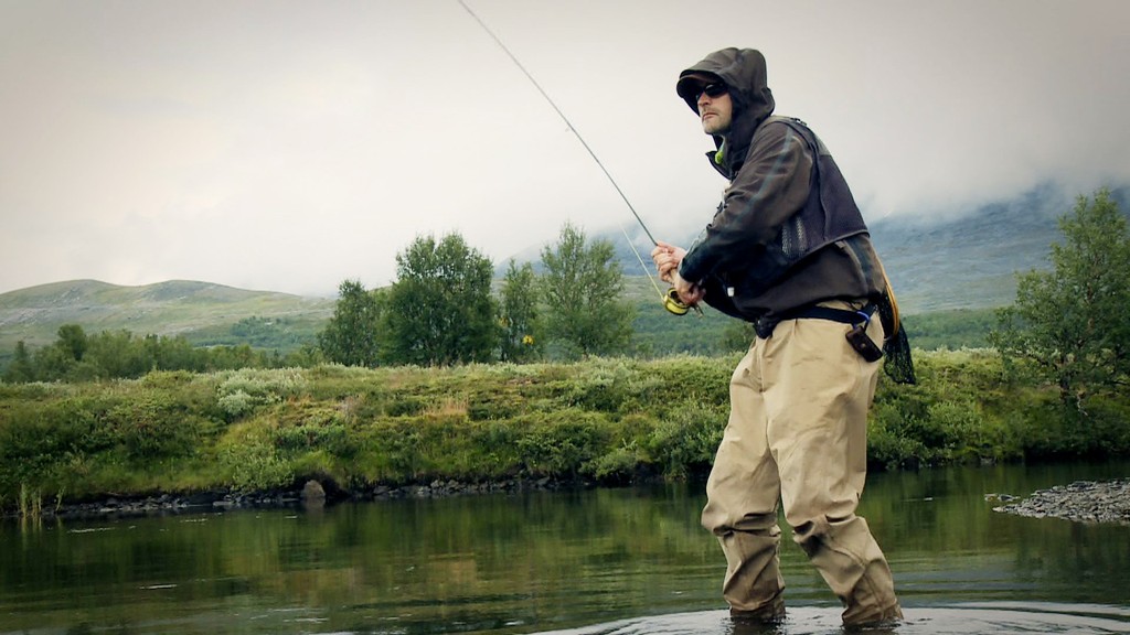 Morten Oeland in Lapland Sweden