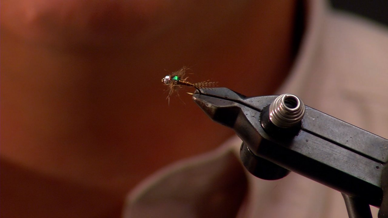 Fly Tying, Blue Wing Olive Nymph; The finished fly