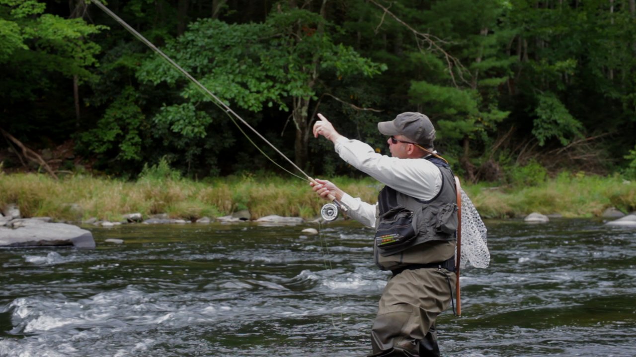 French/Spanish Style, Casting; Aaron demonstrates the dead stop of the rod