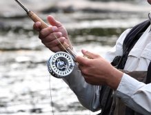 French/Spanish Style, Hand Twist Retrieve; Aaron covers a line management technique. (opposite angle)