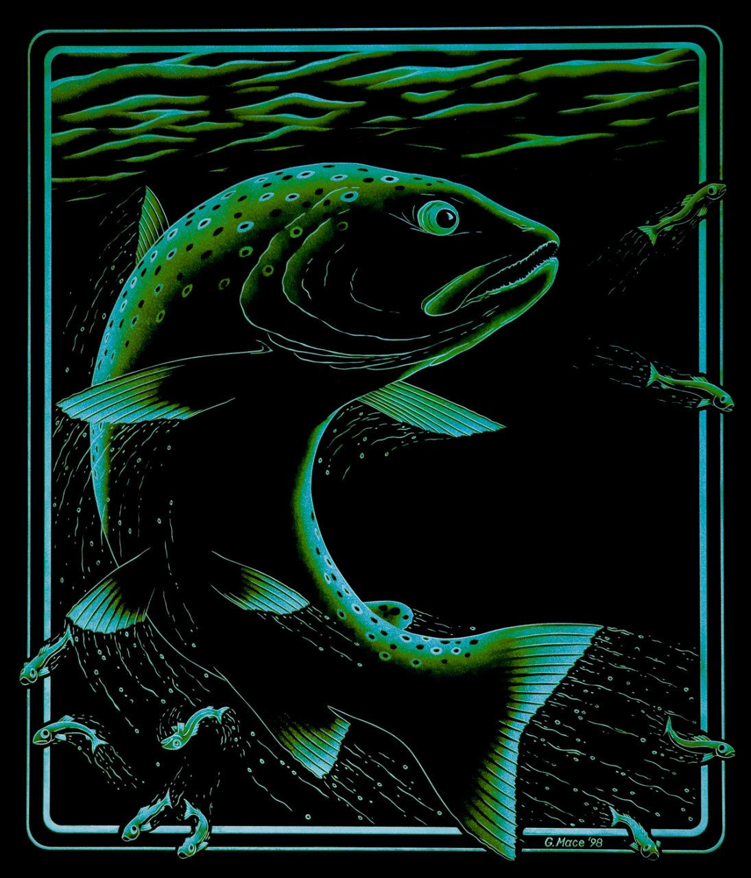 The amazing glass etching art of Greame Mace