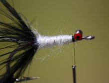 Palmer your tinsel up to create a rib