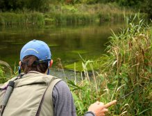 Sight fishing the PTN