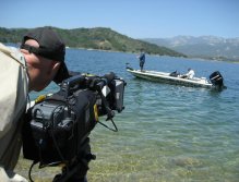 Picture from movie shooting