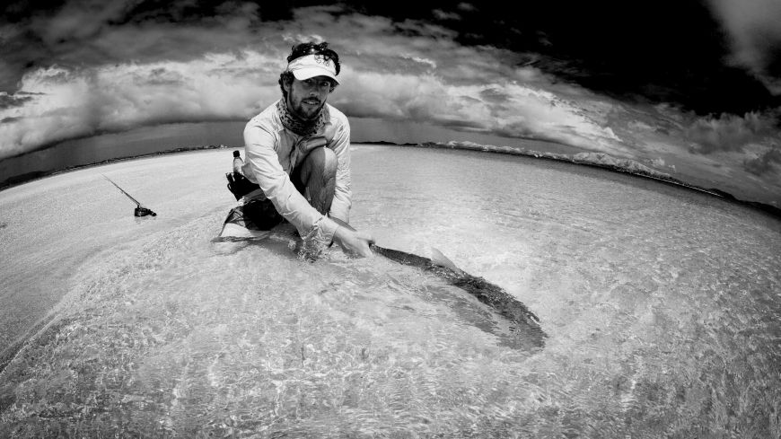 The release of a massive bonefish. A fish that i'll never forget