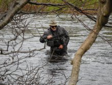 Nymphing for Dee grayling