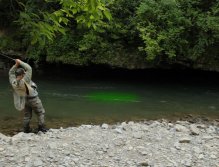 Hooksets and fighting techniques being illustrated by Aaron with hours of voice over