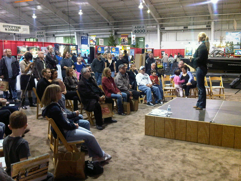 Fishing show picture Kaths talk