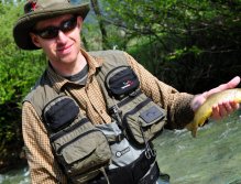 Fly Fishing, Radovna River, Slovenia