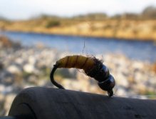 Tungsten nymphs need to be heavy enough to explore boiling streams.