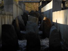 The most strange fishing passage I have ever seen in the country...