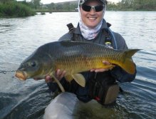 A huge common carp caught in the Vaal River in Gauteng