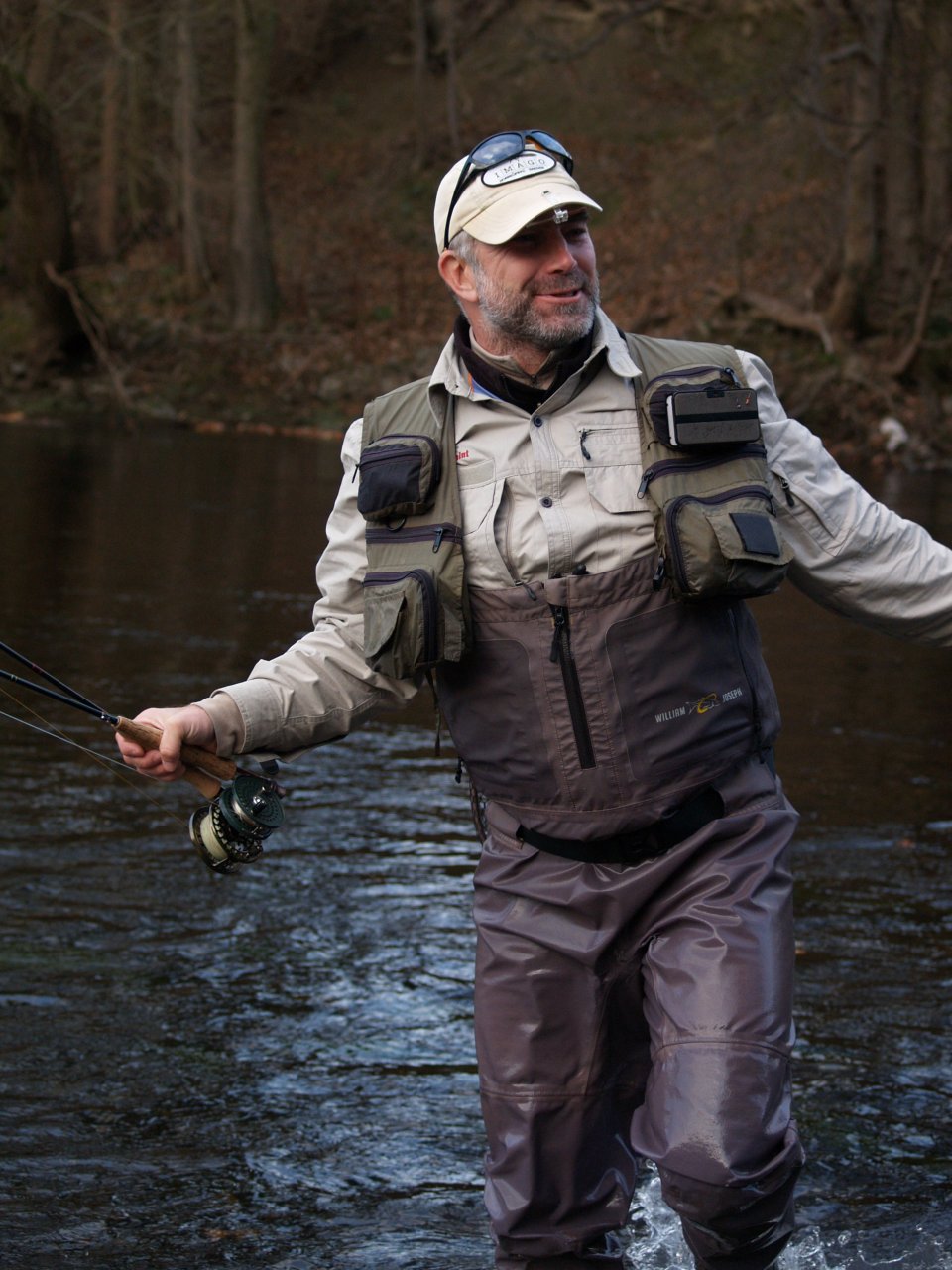 Dan Svr�ek afer the final session