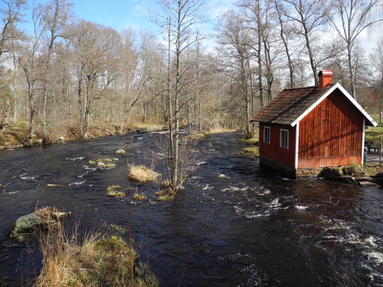 Cottage by the river