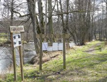 Border between two sections