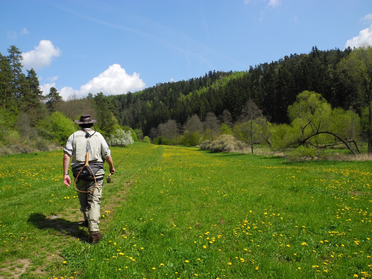 Heading to the favourite spot