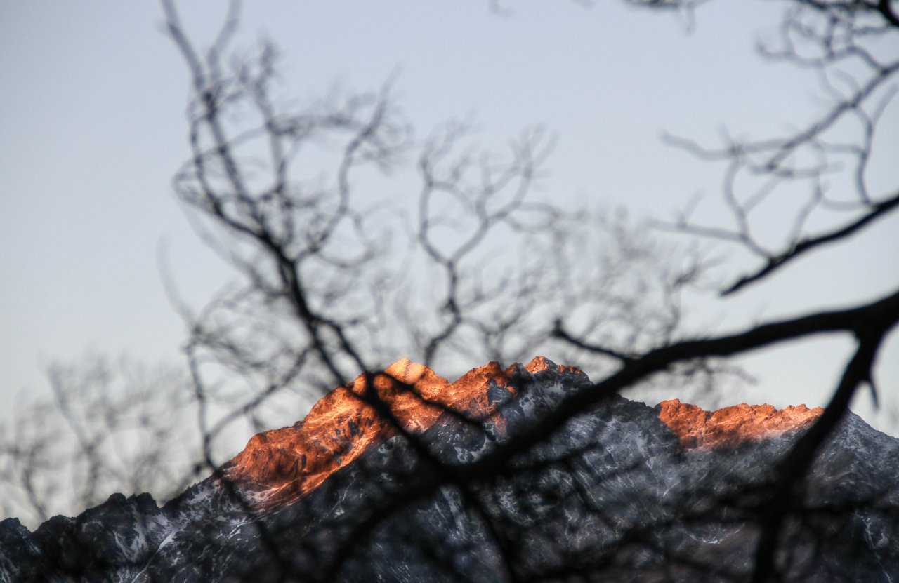 Last sunset of Greenstown river