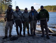 Before the lake fishing