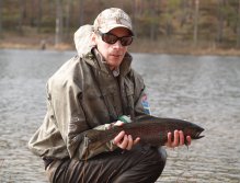 Nice rainbow trout from the lake