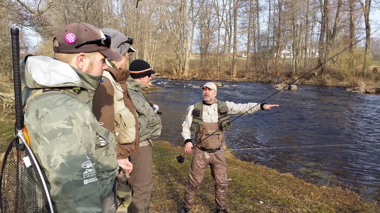 Streamer fishing explained