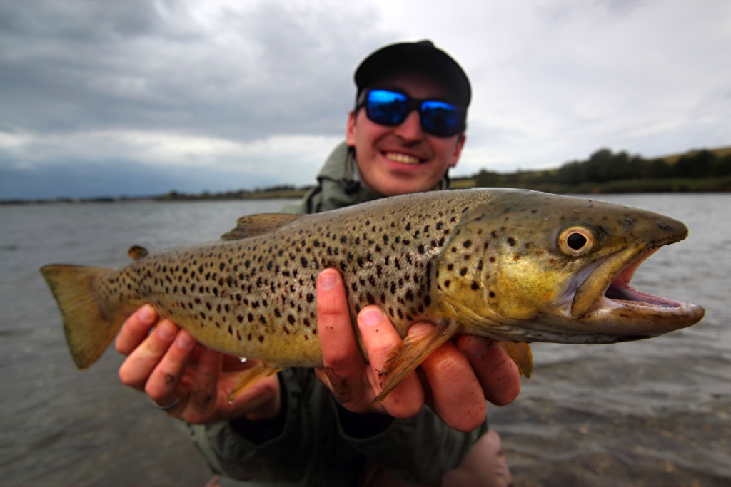 Zdenek and his golden sea trout